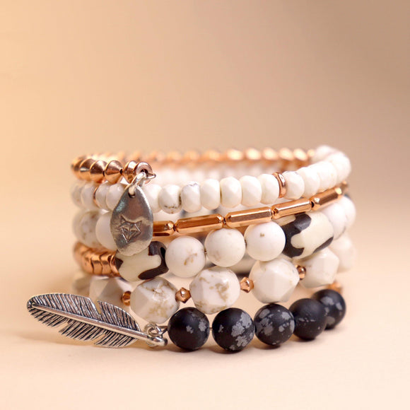 Desert Poet Wrap Bracelet -  Fox & Bear