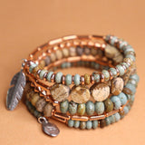 Sage Wrap Bracelet -  Fox & Bear