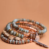 Sage Wrap Bracelet -  Fox & Bear